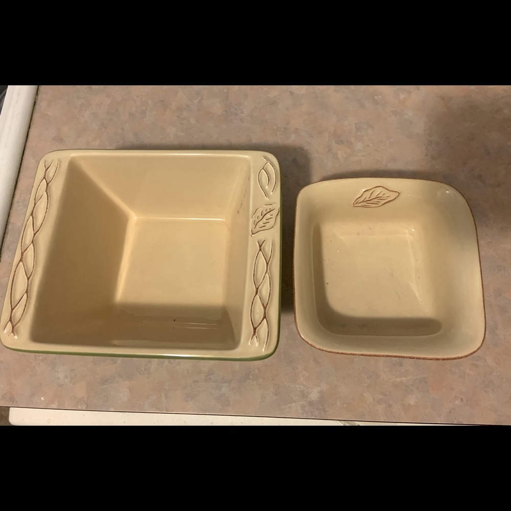 Tastefully Simple Dip bowls